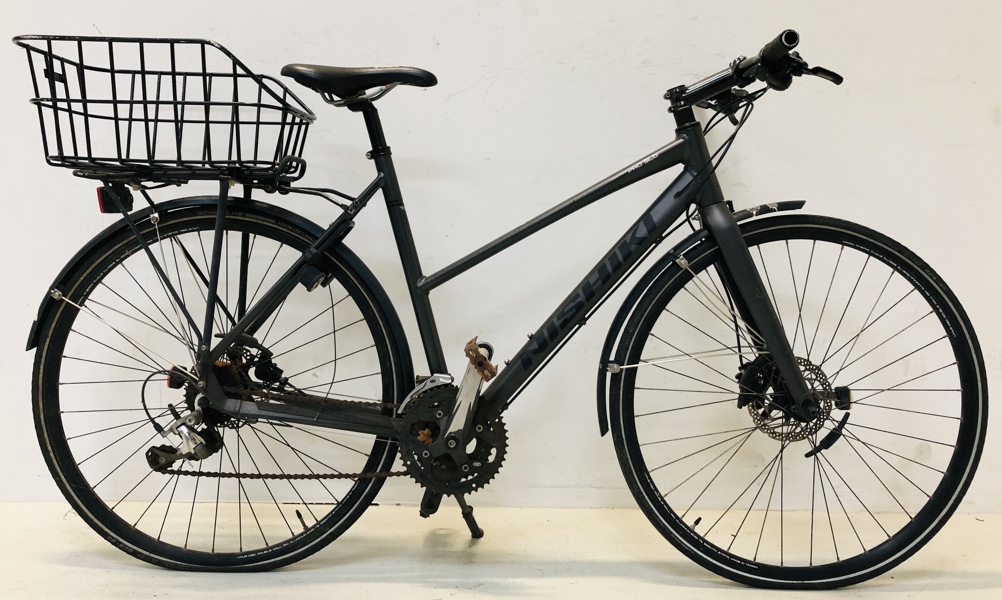 Nishiki Race Hybrid Pro SLD dame citybike m. kurv (Å 2024-0093)