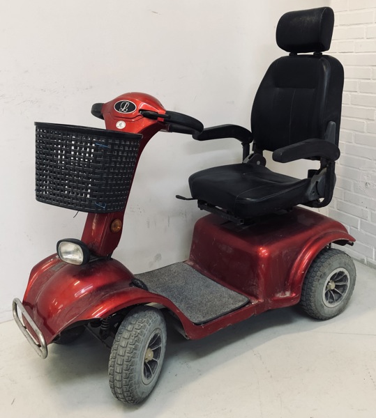 Lindebjerg LM-350 El-scooter m. tilhørende lader