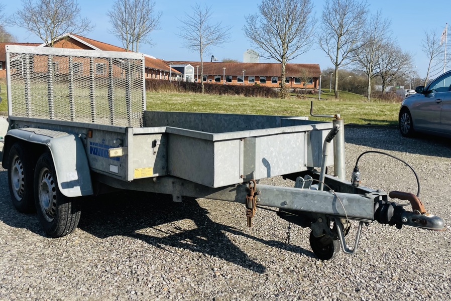 Variant VA 2002 M1 maskintrailer m. tip og læsserampe (2008) - Stel.: UH72002M108310333