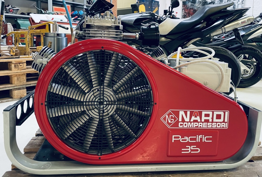 Nardi Pacific P35 Prof. højtryk dykkerkompressor (2014)