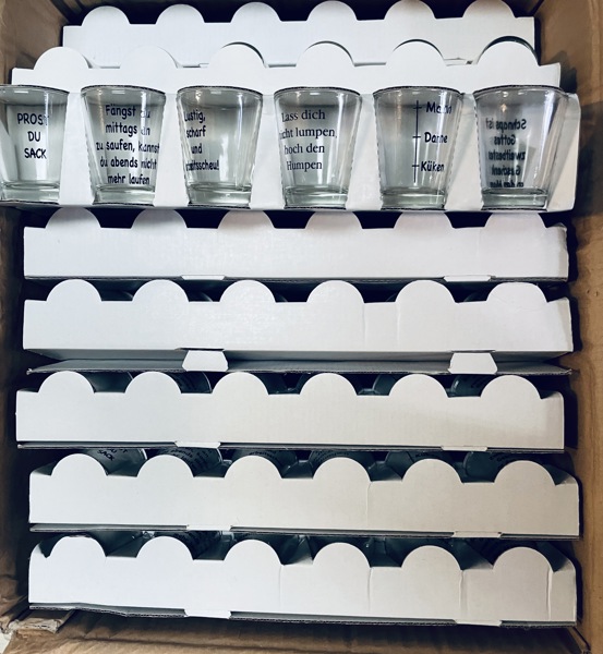144 Bettenwelt snapseglas