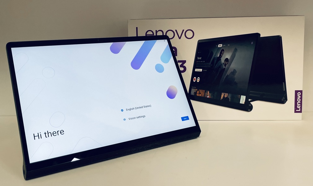 Lenovo Yoga Tab 13 128GB tablet (13 YT-K606F) m. original kasse, tilbehør og vejledning