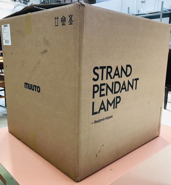 Muuto Strand pendel (Ø 60cm), formgivet af Benjamin Hubert (Å 2025-0792)