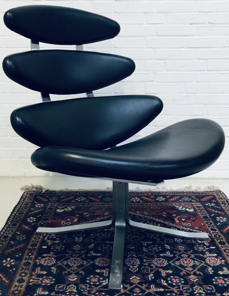 Poul M. Volther Corona lounge-/lænestol, fremstillet ved Fredericia Furniture
