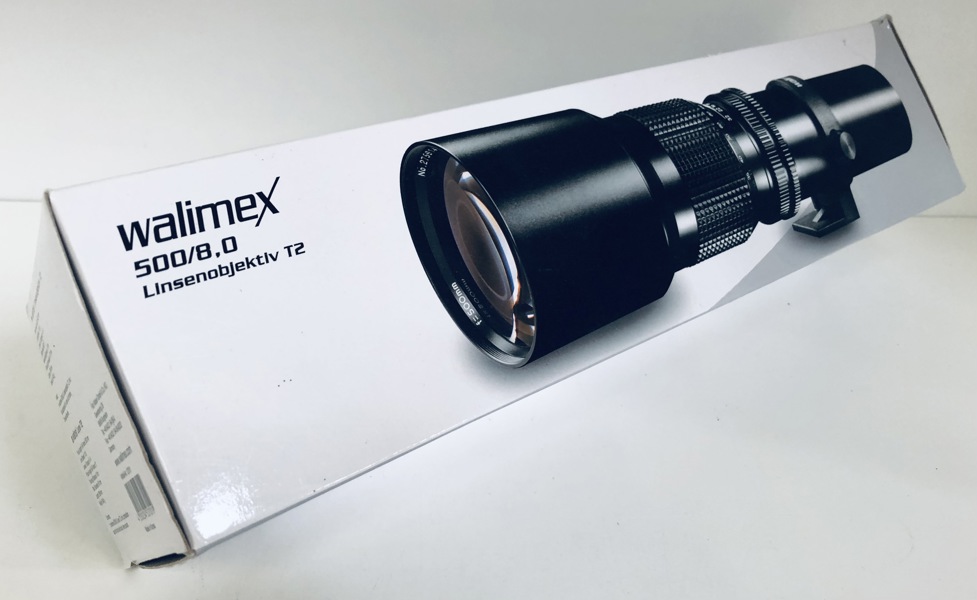 Walimex 500/8,0 DSLR M42 black linseobjektiv (500mm)