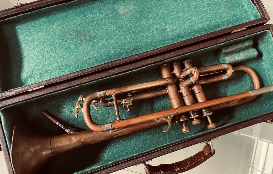 Besson The Stratford trompet m. Vincent Bach 7C sølvbelagt mundstykke