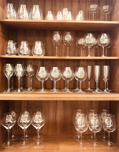 Samling af Riedel glas (63 enheder) - se beskrivelse
