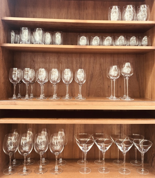 Samling a´f Spiegelau, Alessi og Holmegaard glas (62 enheder) - se beskrivelse