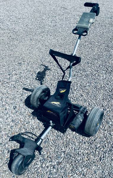 PowaKaddy Classic Legend elektrisk golf-trolley m. lader samt batteri