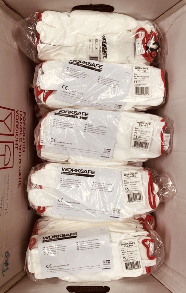 Work Safe Synthetic Gloves á 192 par