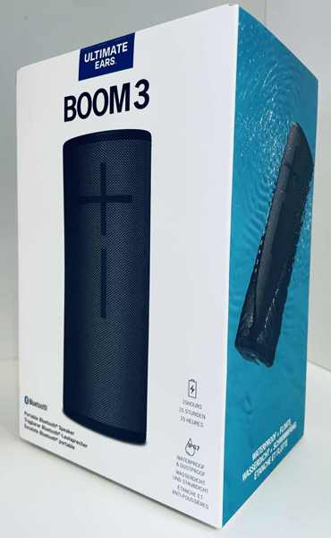 Ultimate Ears UE BOOM 3 Bluetooth højtaler (Active Black) - (H 3700)