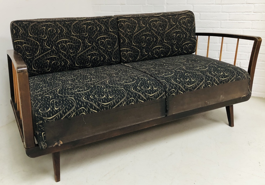 Mid-century 2-pers. daybed/sofa