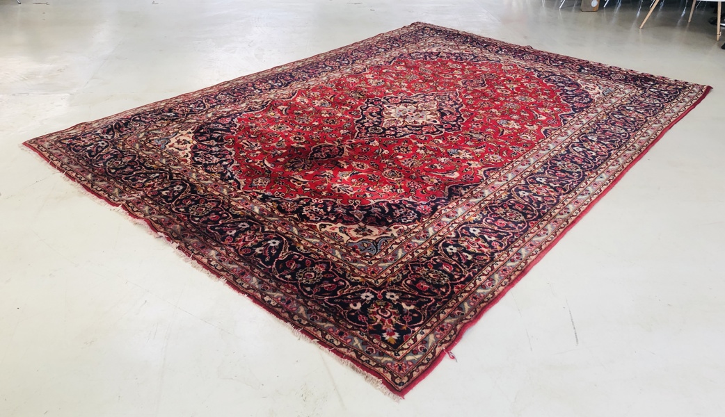 Ægte håndknyttet tæppe fra Mellemøsten (420X290cm) 