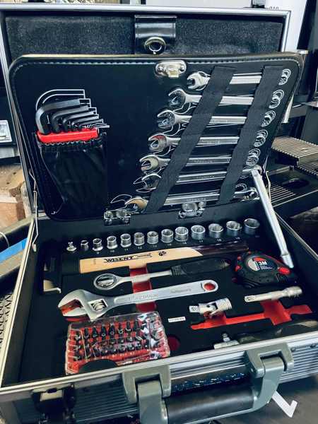 Wisent værktøjskuffert (91 dele)