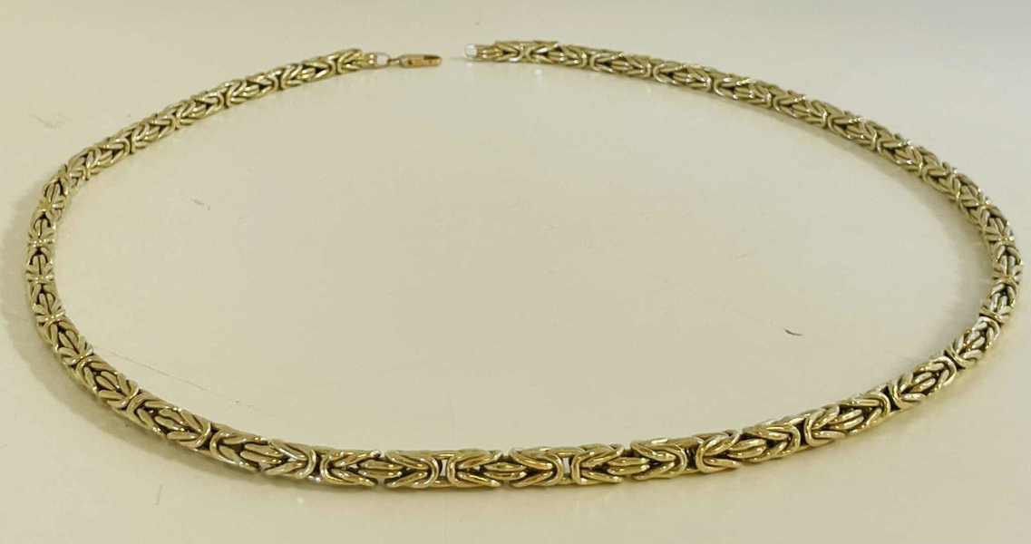 Guld: Kongekæde halskæde udført i 14kt./585