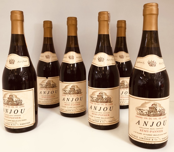 Samling af vin (6 enheder) Anjou Grand Vin Du Val De Loire Rémy-Pannier 