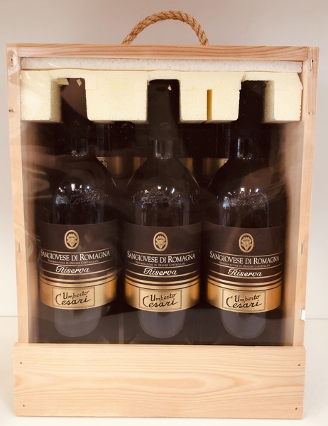 Samling af vin (6 enheder) Umberto Cesari Sangiovese di Romagna 75cl