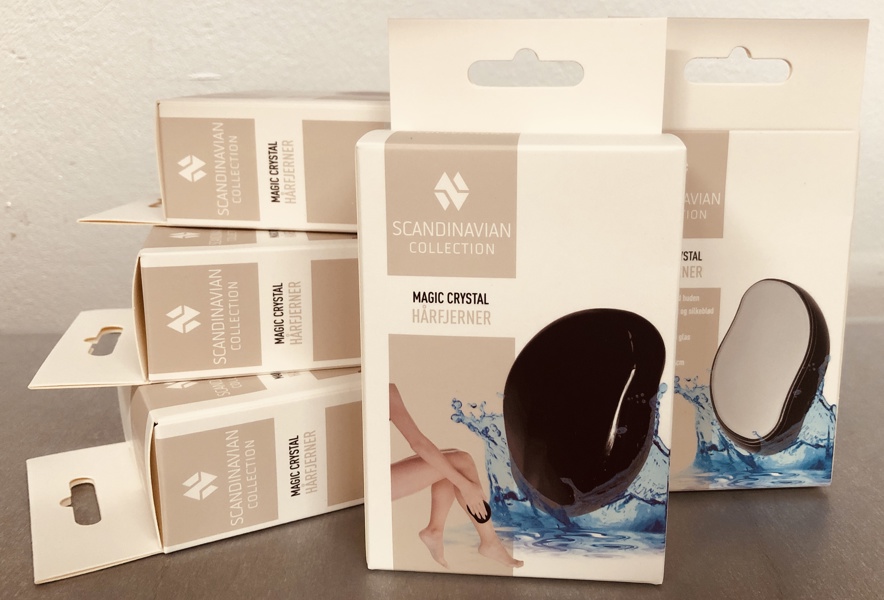 50 Scandinavian Collection magic crystal hårfjerner m. nanokrystalteknologi 