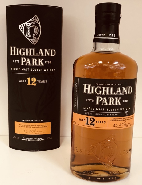 Highland Park Single Malt Scotch Whisky, 12 year 70cl