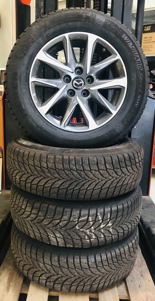 4 Mazda fælge m. Nexen Winguard Sport 2 SUV dæk (225/65R17)