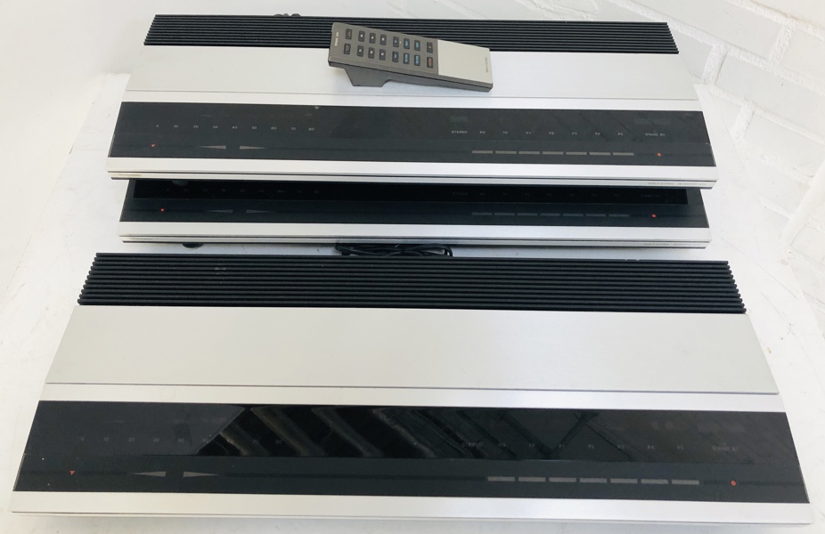 Bang & Olufsen Beomaster 1 stk. 1000 samt 2 stk. 3000 m. fjernbetjening 