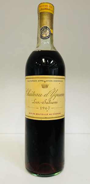 Château d'Yquem Lur-Saluces Sauternes (1967)