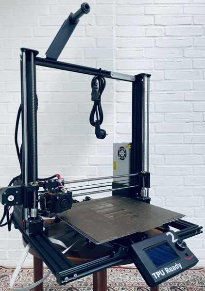 3D-printer m. Magnetic Spring Steel Sheet PEI/PED Film Coated (300x300x350mm) K1 Max - understøtter PLA, ABS,TPU m.fl.