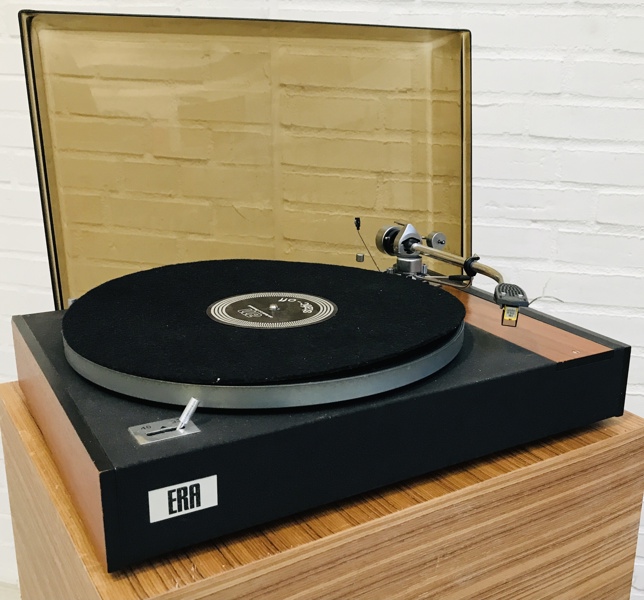 ERA (Societé Etudes et Recherches Acoustiques) MK6 pladespiller m. Ortofon FF 15 EX Mk 2 pickup