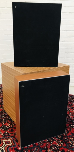 Bang & Olufsen BeoVox 1802 højtalere m. kabinet af palisander
