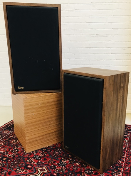 Epicure Model 120C 2-vejs højttalere (80 w) m. restaureret bass