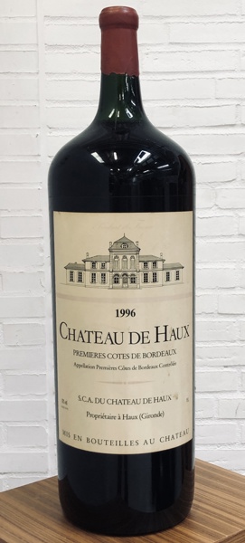 Chateau de Haux Premières Côtes De Bordeaux 1996 Melchior (18l /24 fl.)