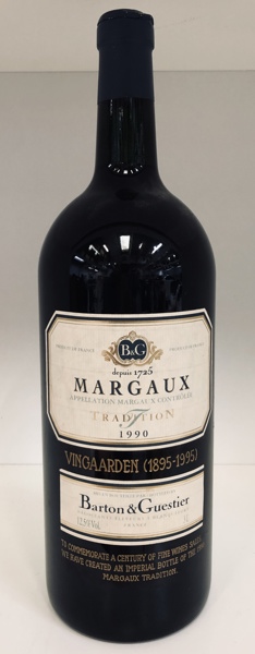 Barton & Guestier Margaux Tradition 1990 Double Magnum (3l)