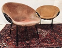 2 Lusch & Co. 'Ballon Chair' loungestole