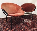 2 Lusch & Co. 'Ballon Chair' loungestole
