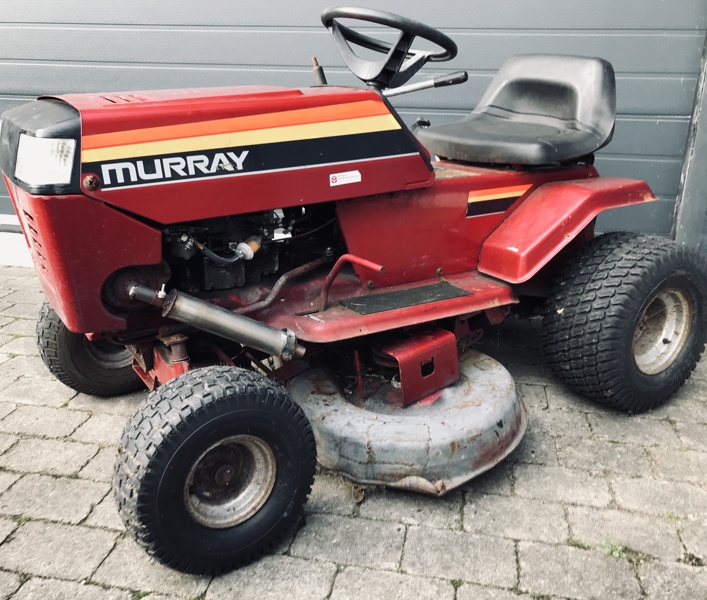 Murray 12ic havetraktor m. anhængertræk - nøgle medfølger
