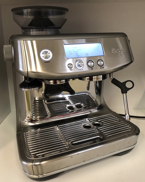 Sage Barista Pro espressomaskine (rustfrit stål)