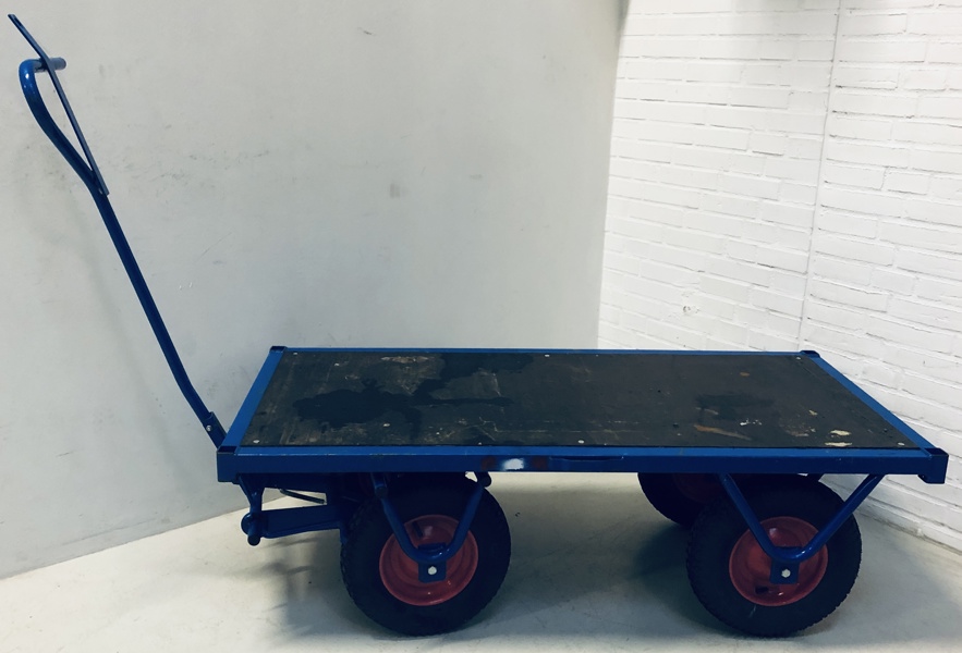 Lagervogn m. bremsefunktion