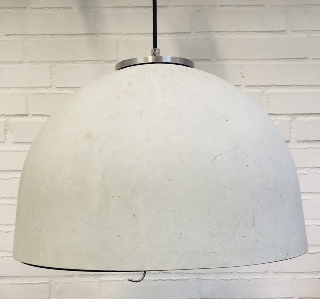 Københavnerlampe/pendel (Ø 46cm) m. Pantone 001 ophæng/fatning