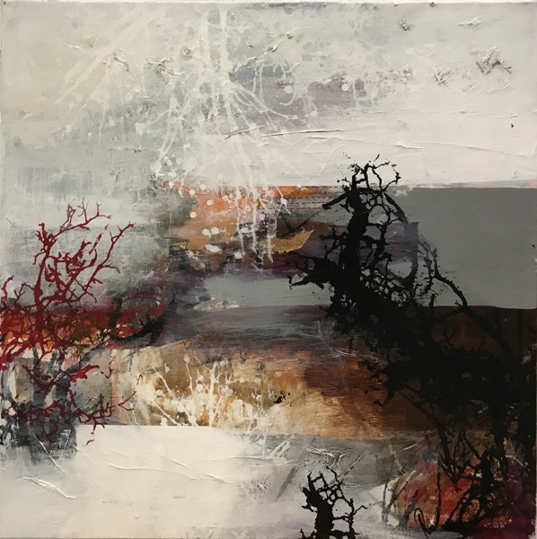 Maleri skabt af Rie Brødsgaard (60x60cm)