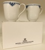 2 Royal Copenhagen Prinsesse krus (37cl)