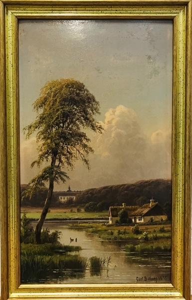 Maleri (dateret 1897) skabt af Gustav Bilberg