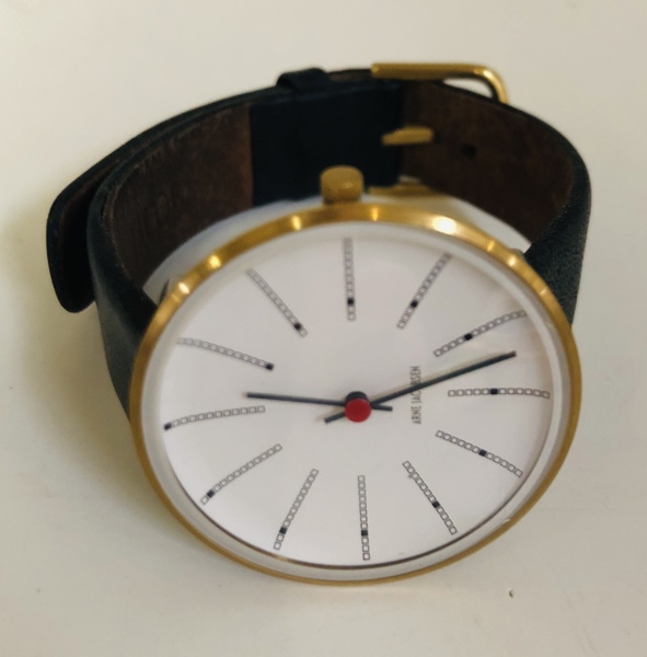 Arne Jacobsen (1902-1971) Bankers ur (34mm)