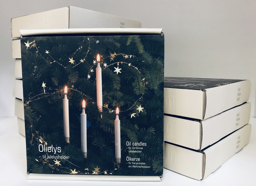 9 Sæt (36 stk.) Pontoppidan olielysholdere designet af Jørgen Olsson