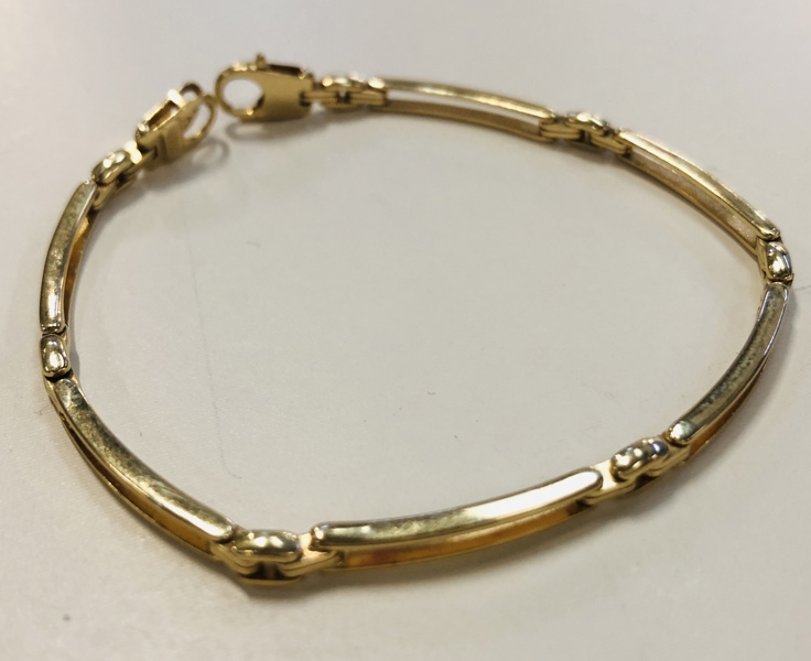 Guld: armlænke udført i 14kt./585