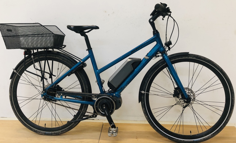 Jensen el-damecykel m. Shimano centermotor samt batteri (Å 2025-1426)