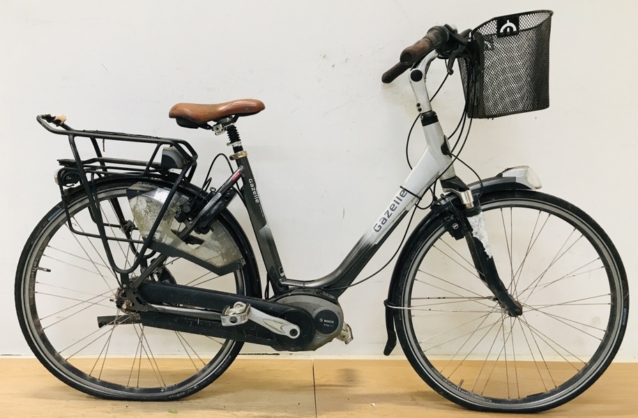 Gazelle Arroyo Comfort el-damecykel m. Bosch Activeline centermotor - u. batteri (Å 174-2025)