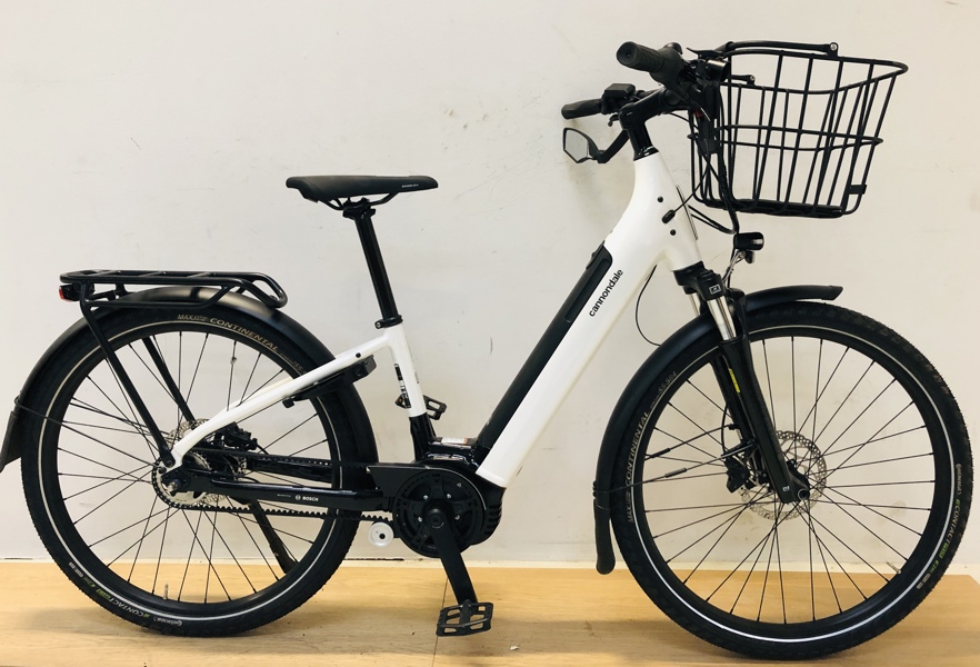 Cannondale Mavaro Shopper (small) el-damecykel m. Bosch ActiveLine Plus centermotor, batteri, display, remtræk samt skivebremser (Å 194-2025)