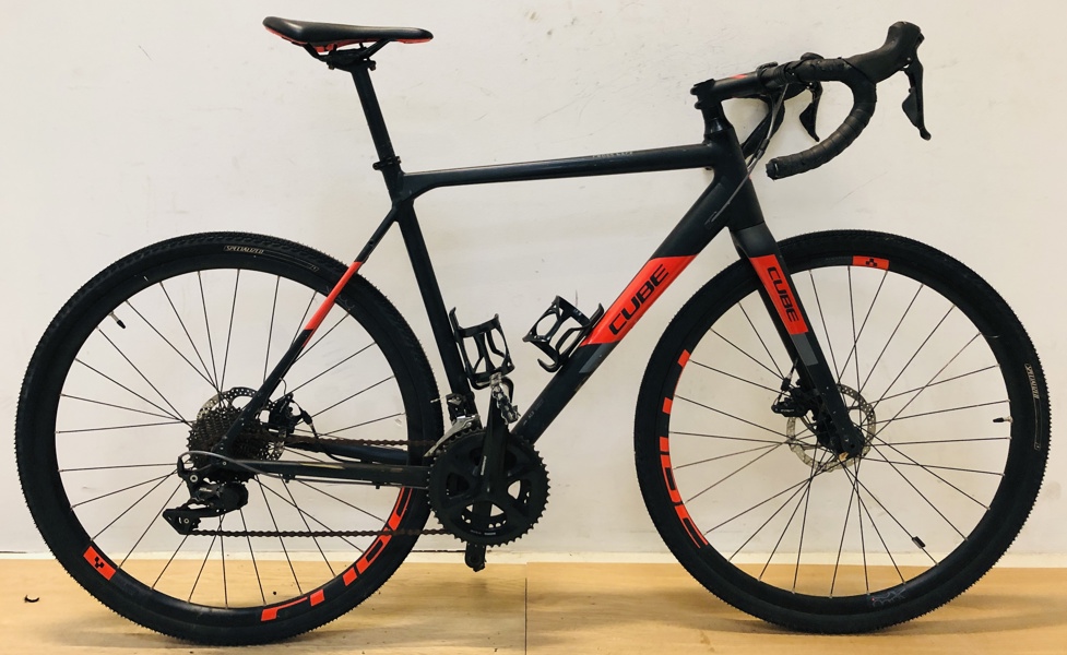 Cube Crossrace gravelbike m. Shimano 105 gear (Å 163-2025)