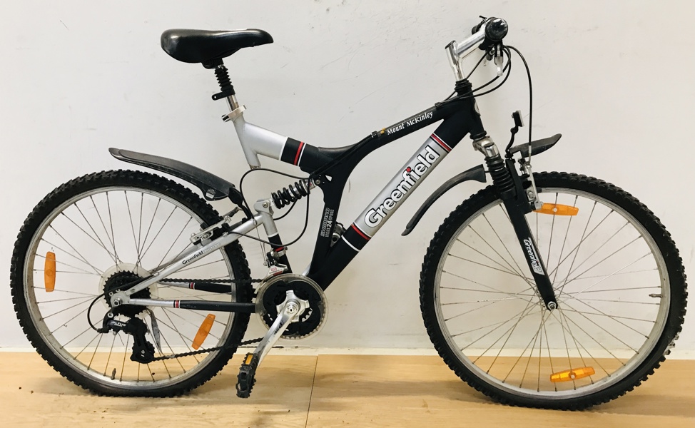 Greenfield Mount McKelley 'Between' mountainbike m. fully affejdring (R 2025-0036)