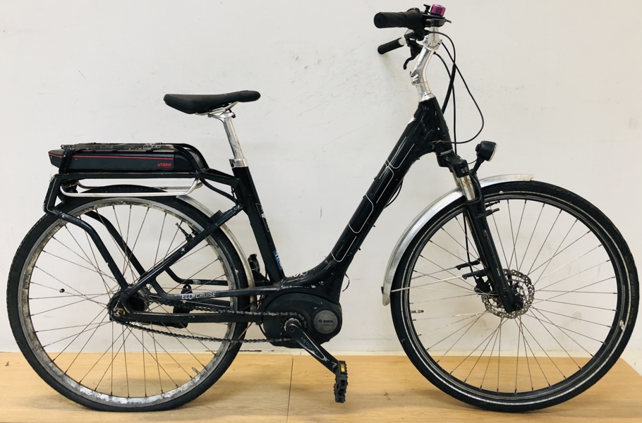 Cube Ellycruise (str. 50) el-damecykel m. Bosch Activeline centermotor, batteri samt display (K 51/25)